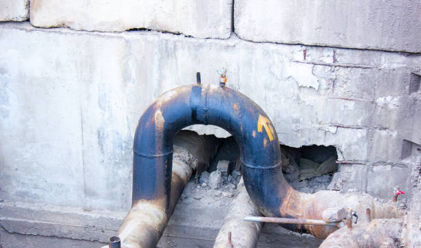 Water damage restoration process in Trappe, PA